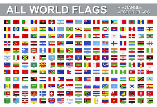 Bandeiras Mundiais Alta Resolução SVG